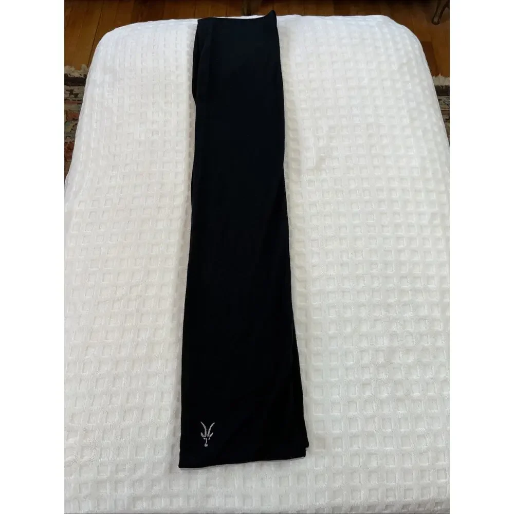 Ibex Wool Scarf Black/Gray Knit 6